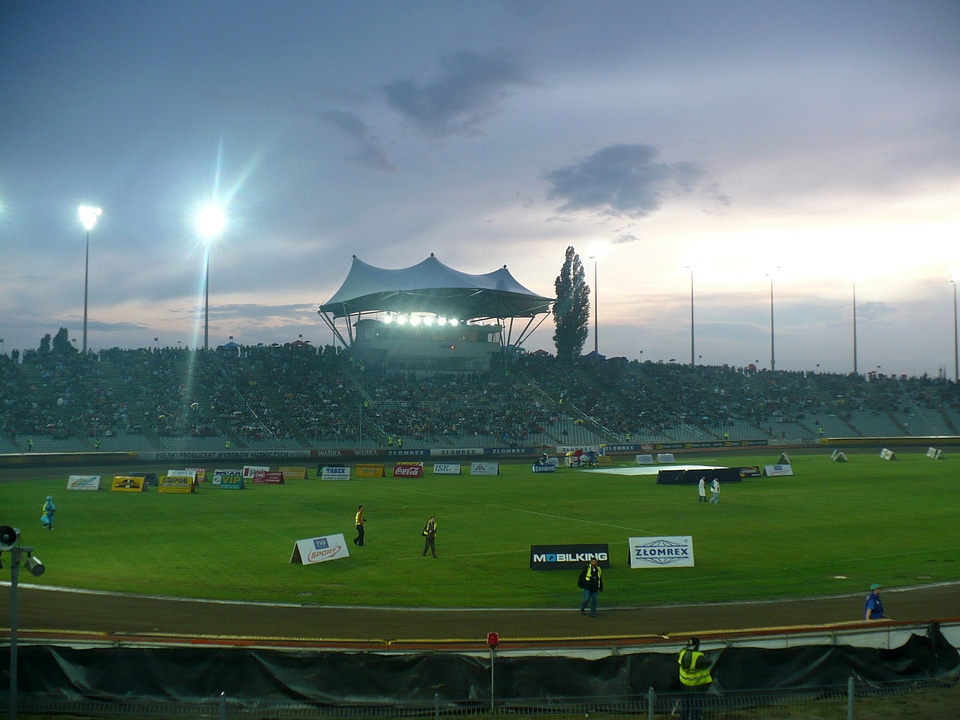 Częstochowa stadium in Poland