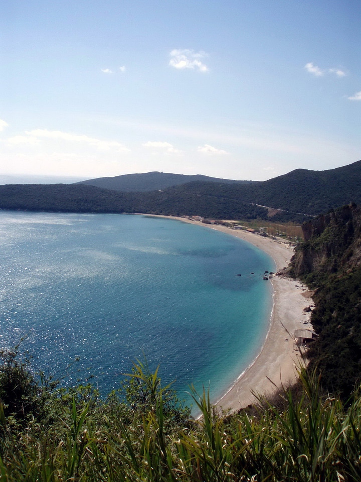 Jaz Beach landscape in Montenegro