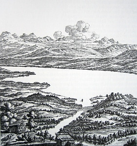 Zurich in early roman times photo