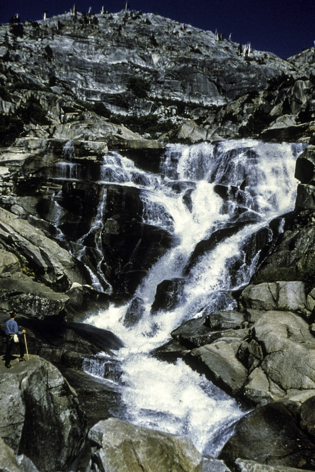 Waterfalls in Sequoia National Park, California
