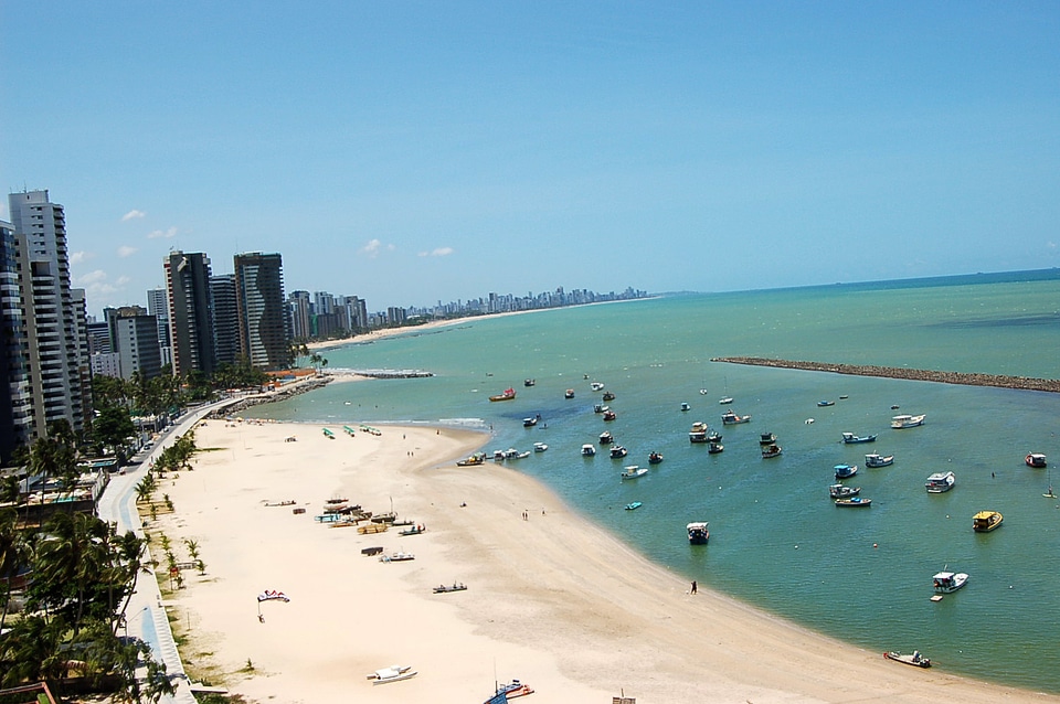 Candeias beach in Jaboatao dos Guararapes, Brazil