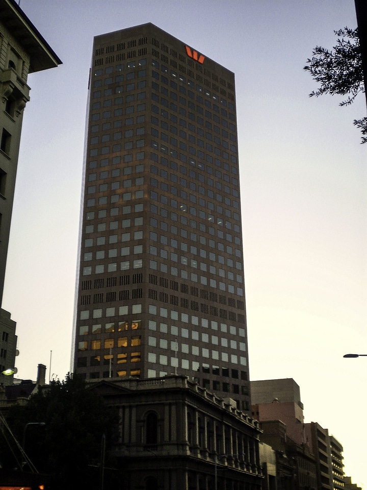 Westpac House in Adelaide, Southern Australia