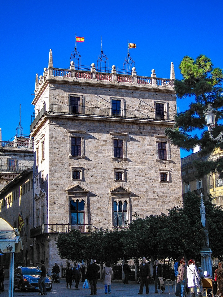 Palau de la Generalitat in Valencia, Spain