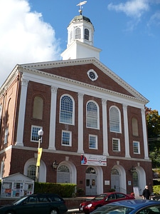Town House, built in 1918 in Peterborough, New Hampshire