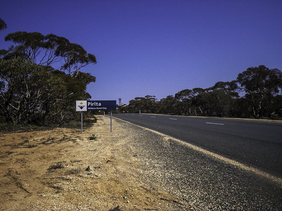 Roadway in Victoria, Australia