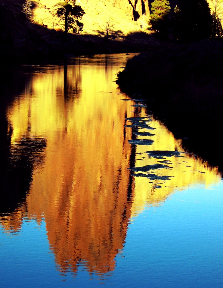 Golden Sunset landscape