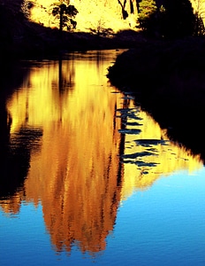 Golden Sunset landscape