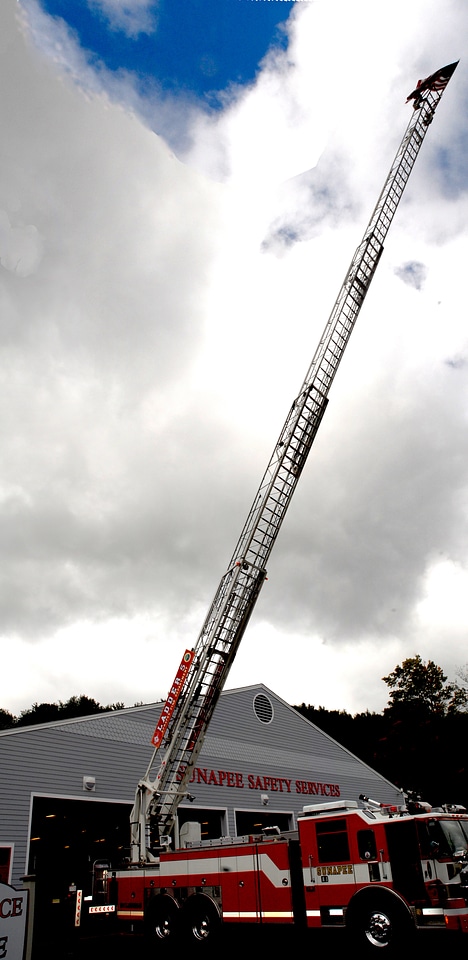 Sunapee's 100-foot ladder in New Hampshire