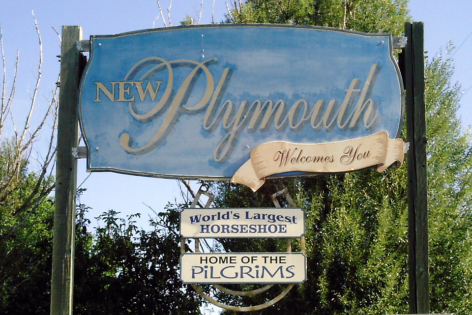 Welcome to New Plymouth, Idaho