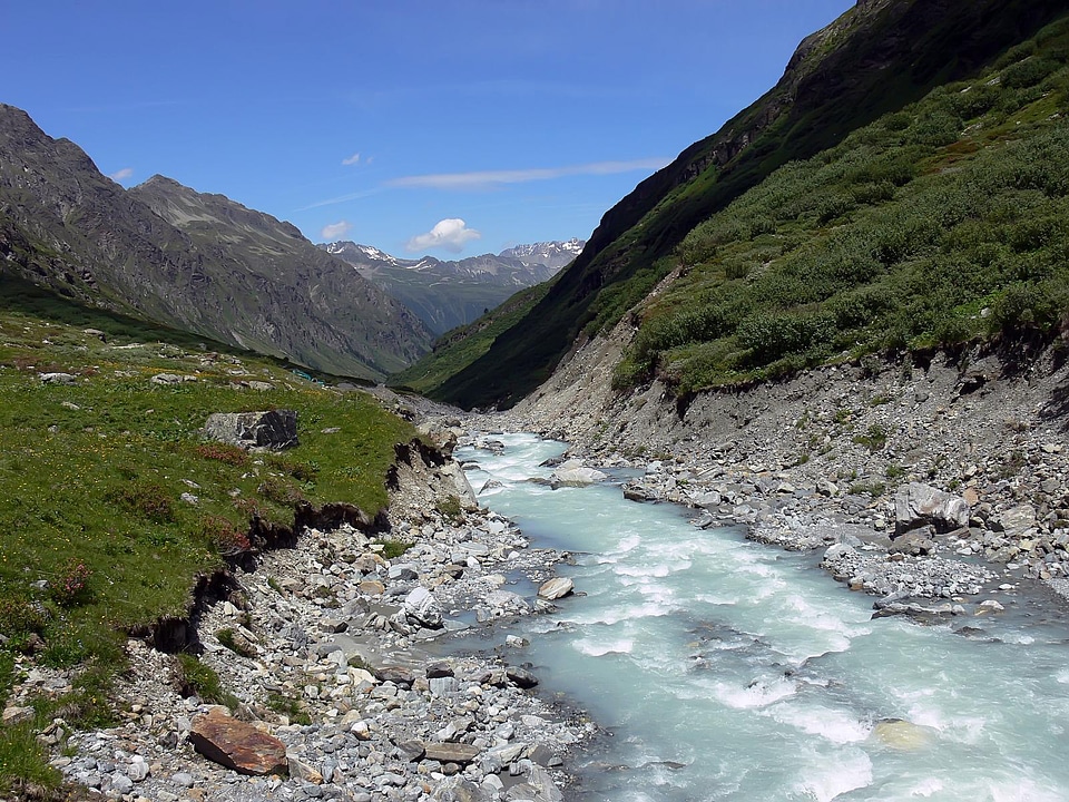 Beautiful streams and creek in the mountain