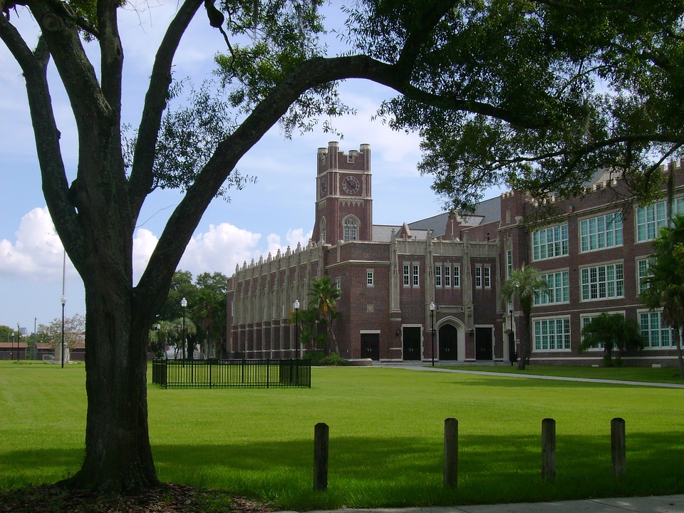 Hillsborough High School in Tampa, Florida