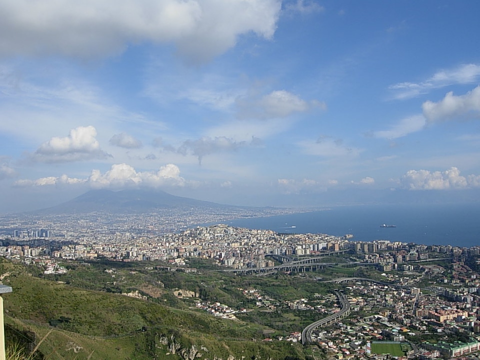 View of Naples and the Gulf