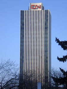 CN Tower building in Edmonton