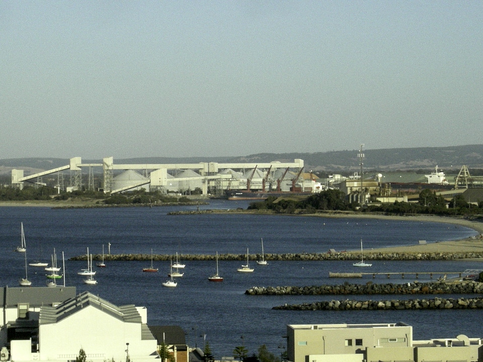 New Port Area in Bunbury, Western Australia