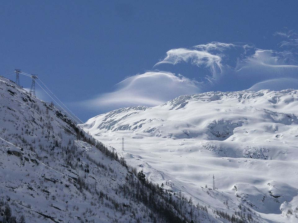 Mountains saas fe landscape