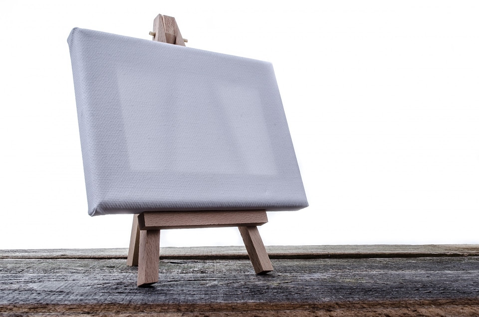 Isolated billboard white