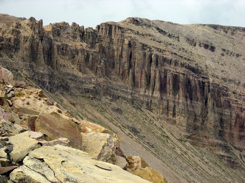 Red Mountain Rocks and Geology in Montana