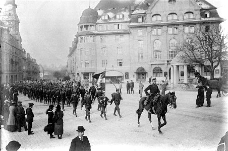 Walliser Füsiliereinheit Bern Hirschengraben - CH-BAR - 3237798