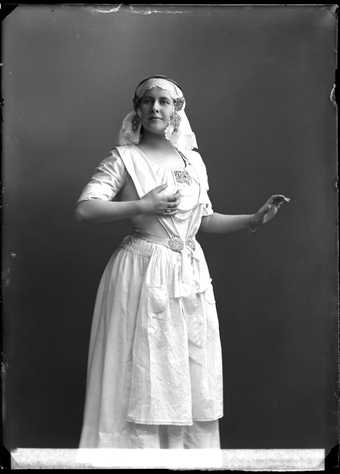 Margit Jahnsson in Miss Hook of Holland at Operett-teatern 1909 - SMV - GJ006