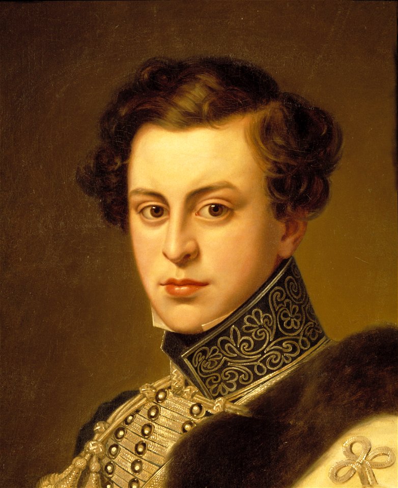Nils Fredrik Brahe, 1812- 1850. Oljemålning på duk - Skoklosters slott - 47690