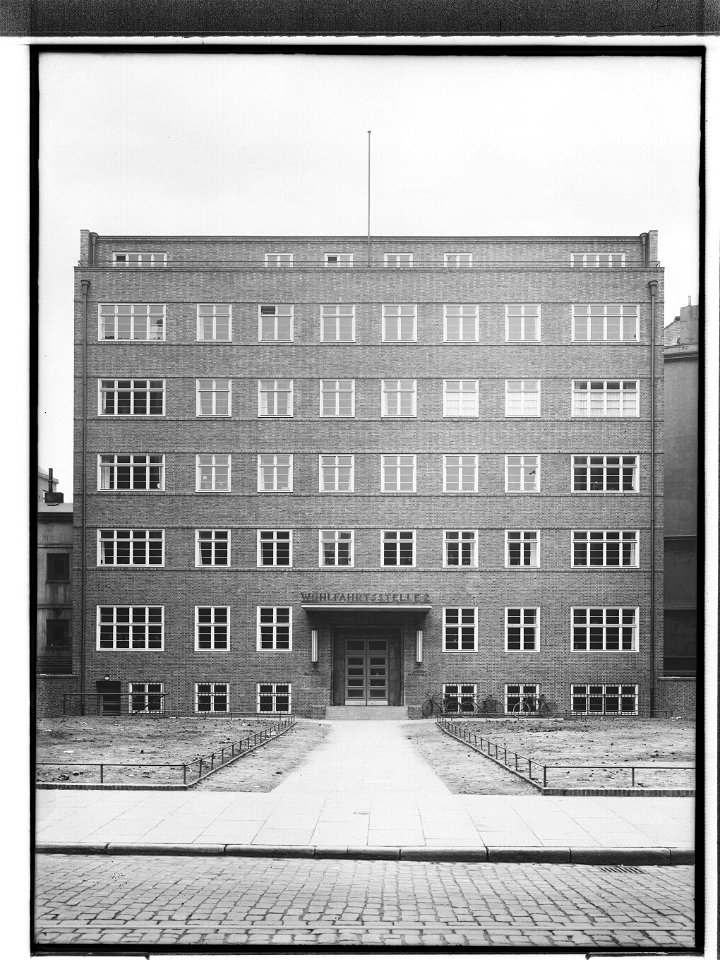 HANSif1098 Wohlfahrtsamt Paulinenplatz