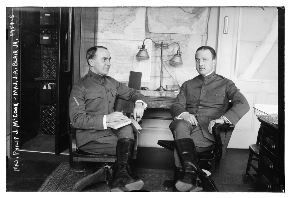 Maj. Philip J. McCook - Maj. J.A. Blair Jr. LCCN2014706145