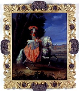 Madame La Duchesse de la Ferté, f.1654. Oljemålning på duk - Skoklosters slott - 48097