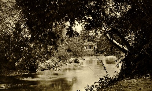 KITLV - 78467 - Kleingrothe, C.J. - Medan - Chinese temple on the plantation in Klumpang near Medan, Sumatra - 1903