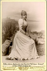 Marie Mejlaender, rollporträtt - SMV - H6 040