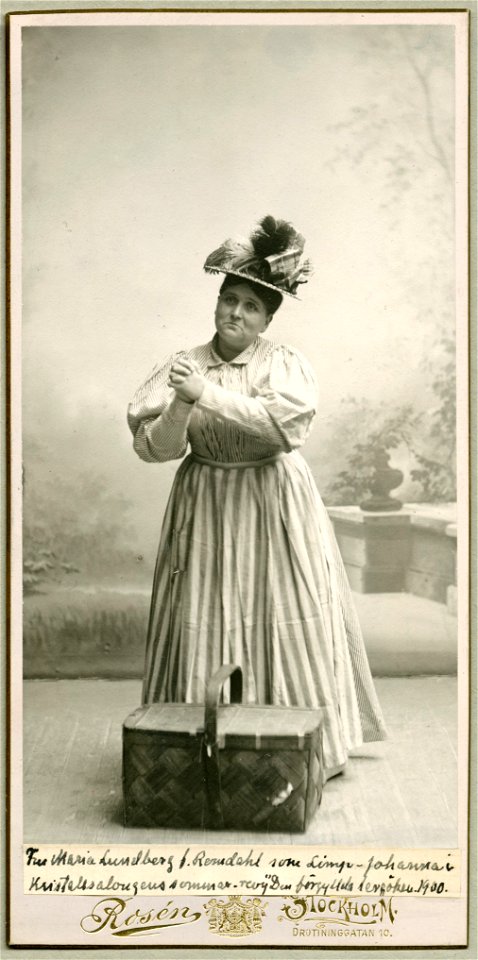 Maria Lundberg, rollporträtt - SMV - H11 026