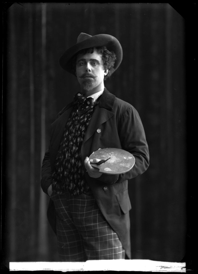 Martin Oscàr in Bohème at Kungliga Operan 1906 - SMV - GO023