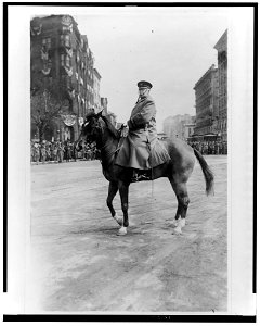 Major General Hugh Lenox Scott on Pennsylvania Avenue, Washington, D.C. LCCN2002695446
