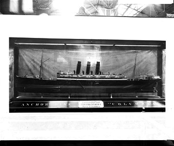 Model of the 'Columbia' (1902) RMG G10590