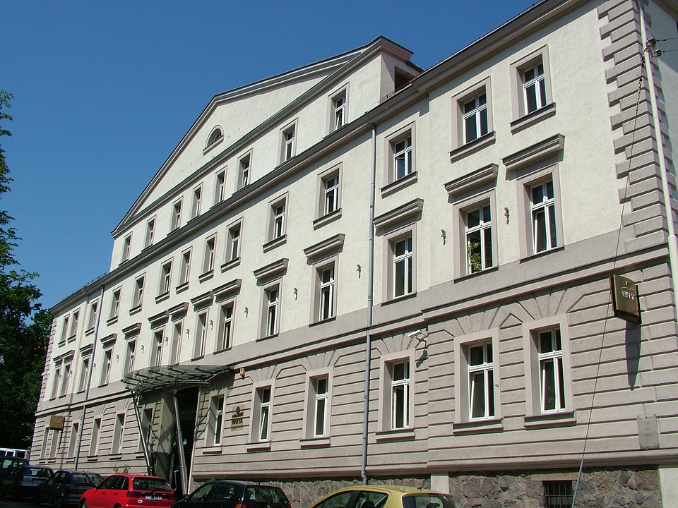 Old Prussian barracks on Holy Ghost Street in Szczecin