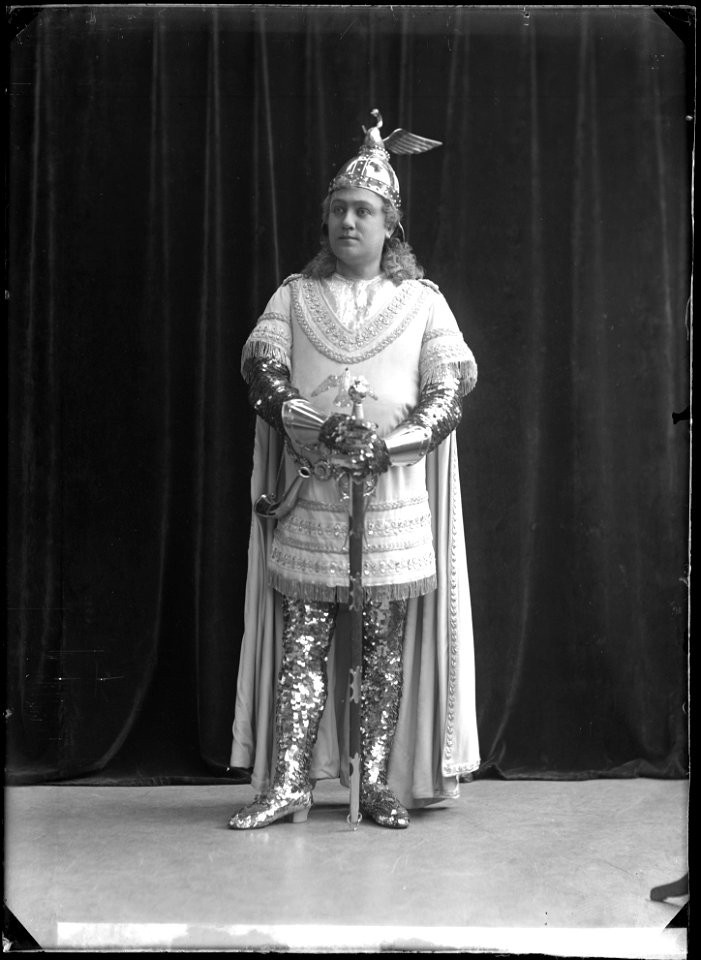 Modest Menzinsky in Lohengrin at Kungliga Operan 1910 - SMV - NM039