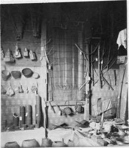 Makarna Kauderns etnografiska utställning nyåret 1918 - SMVK - 010678c