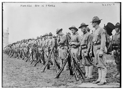 Marines now in France LCCN2014705001