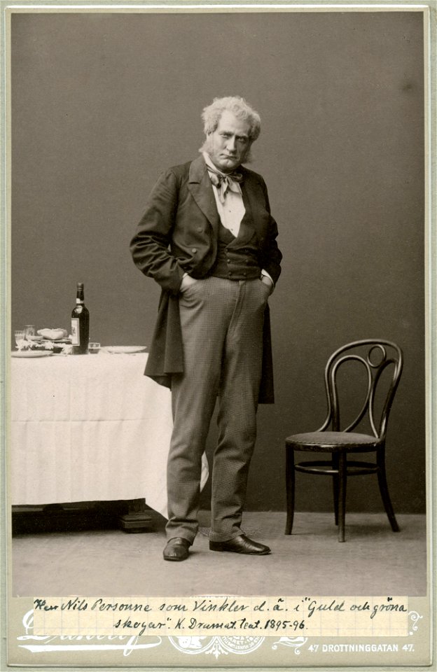 Nils Personne, rollporträtt - SMV - H6 186