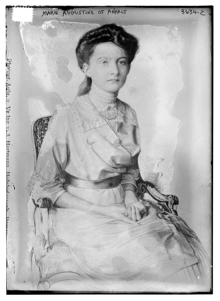 Marie Augustine of Anhalt LCCN2014700068