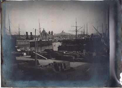 Marseille vue du Port - début 1900