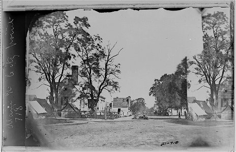 Main street at City Point, Va. Patrick's headquarters - NARA - 525123 photo