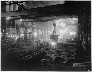 Manufacturing steel ingots for the Government. Layout of Plant ^1. Sullers Steel Company, St. Louis, Missouri., ca. 1918 - NARA - 533659 photo