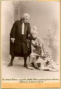 Manon, Kungliga Operan 1896. Rollporträtt - SMV - H9 118 photo