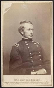 Maj. Genl. Joe Hooker - From photographic negative in Brady's National Portrait Gallery. LCCN2012647054