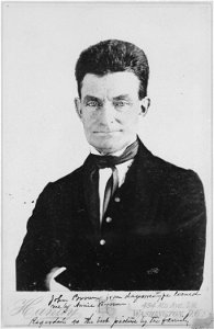 John Brown (before acquisition of beard which typifies him as the stormy prophet of emancipation). Copy of daguerreotype - NARA - 532587