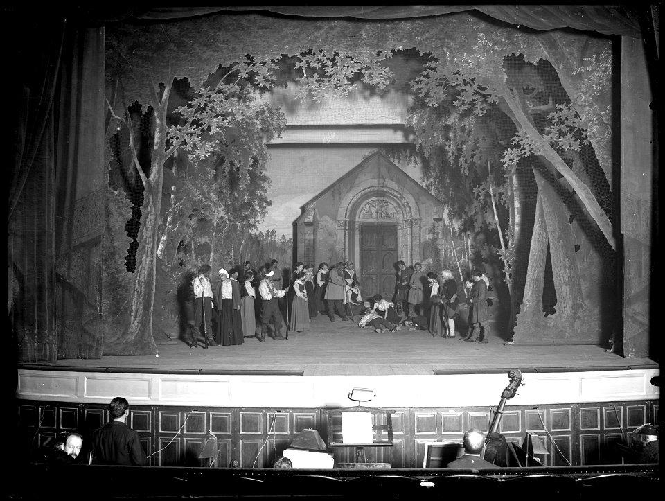 Molnets broder, Svenska teatern 1904. Föreställningsbild - SMV - SvT069