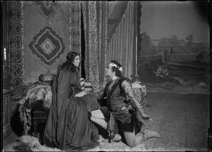 Monna Vanna, Svenska teatern 1903. Föreställningsbild - SMV - SvT036