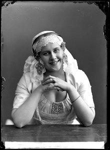 Margit Jahnsson in Miss Hook of Holland at Operett-teatern 1909 - SMV - GJ005