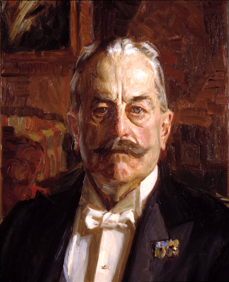 Magnus Per Brahe, 1849- 1930. Oljemålning på duk - Skoklosters slott - 39133