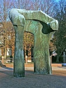 Henry Moore's Arch in Columbus, Indiana photo